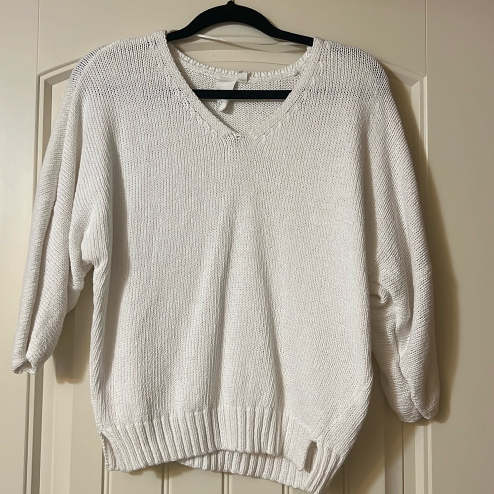 White sweater